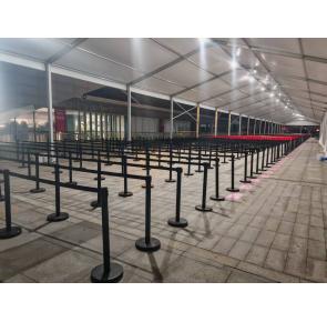 武汉一米线/一米栏/礼宾杆租赁,桌椅、舞台、帐篷、铁马出租